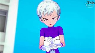 chirai gets naughty after training in dragon ball