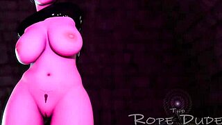 Mei's corruption unfolds with frustration in 3D cartoon. Asian beauty gags on fat cock with wet pussy dripping.