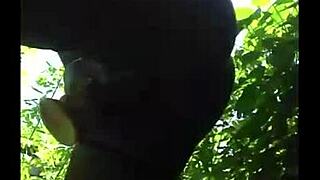 Ebony Girlfriend Says, Fuck My Pussy Outdoors Now