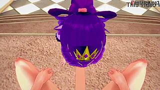 Petite Lady in Red Teases with Isiah Maxwell?