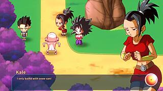 Master Roshi bangs Dragon Ball women across universes in uncensored Kame Paradise 3.