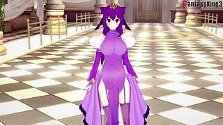 Petite Lady in Red Teases with Isiah Maxwell?