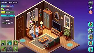 Honeysun walkthrough hgame with deepthroat blowjob and creampie