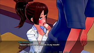 hey, lewd town adventures start with banging and blowjobs in anime hentai 😏