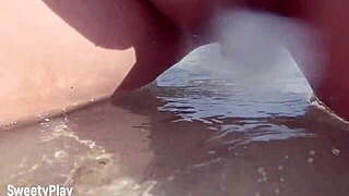 Experience Raw Asian Beauty in Steamy Shower Play