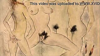Hot erotic cartoons from the good old days of animation