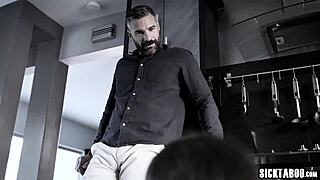 Big Boobs European Milf Maid Banged Hard by Her House Owner! 😈