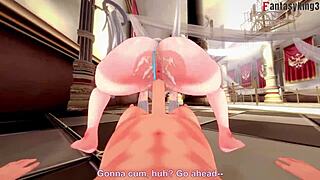 Rosalia takes on three Mario Bros in a wild fantasy fucking session, full of surprises