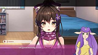 Ninnin Days Part 2 shows ninja in sexy panties.