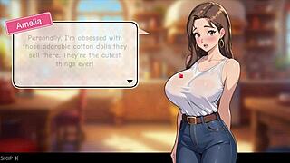 Honeysun walkthrough hgame with deepthroat blowjob and creampie