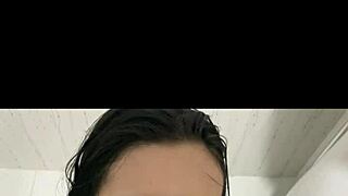 Bathroom Sex Felt So Raw, Cum Splashed All Over My Face