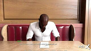 Blonde Poses Nude in Anime Hentai Acting Lesson!