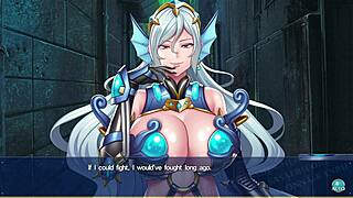 watch the heroine transform and get creampied in this asian hentai blowjob scene with english subs