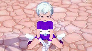 chirai gets naughty after training in dragon ball