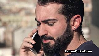 Latina Cleaning Lady Feels Thrill Giving Blowjob for Extra Cash