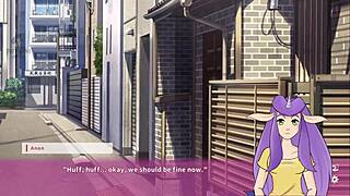 Ninnin Days Part 2 shows ninja in sexy panties.