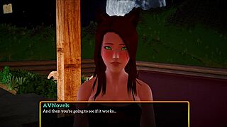 In my new family 394, the teen 18+ shows her big tits.