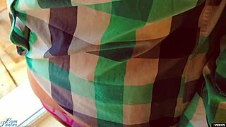 cum on panties hot milf pulls panties up full of cum