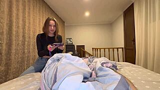 Pov step sister caught me watching anal porn. Now she’s BEGGING to TRY it!