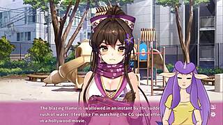 Ninnin Days Part 2 shows ninja in sexy panties.