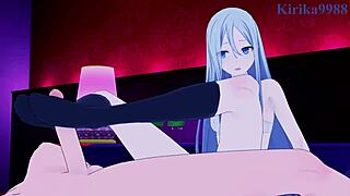 Minori Hanasato & Kanade Yoisaki seks intens hentai Project Sekai