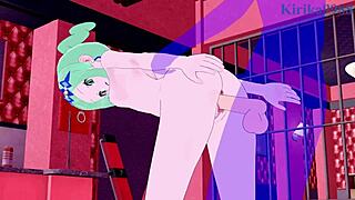 i watch lusiea and hex maniac have intense sex in pokemon hentai