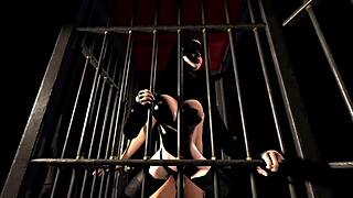 I’m obsessed with this hardcore BDSM cage sex in 3D hentai animation.