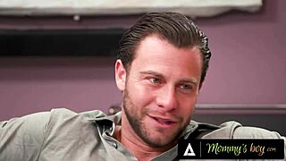 mommys boy destroys hot milf mona azar with monster cock. big naturals riding and spanking.