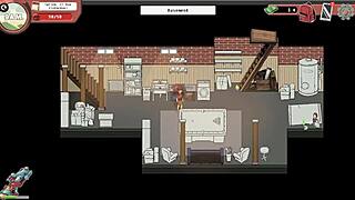 i give a nerdy girl a public handjob in the library for spooky milk life