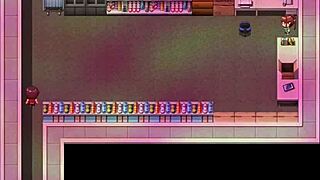 Hero defeats super villains to save city.