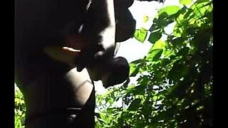 Ebony Girlfriend Says, Fuck My Pussy Outdoors Now