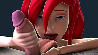 Masterdan presents the little 18+ mermaid in Aquatica Erotica