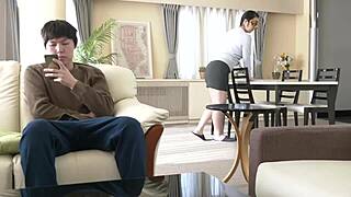 Hey, ain’t ya avoidin’ me? Nah, yer my type, totally strikin’! Rubbin’ my stepmom’s boobs nonstop in bath, Yukino Mitani