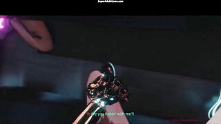 Cyberpunk Judy Shares Cock with Bestfriend in 3D! Wanna Join This Realistic Gameplay?