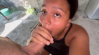 i sent the neighbor to wash clothes but proposed a blowjob and sex instead