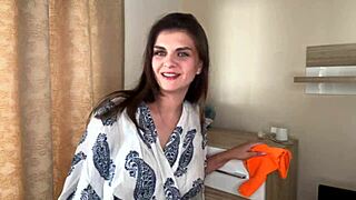 stepmother with fat cock forces stepson to lick milky nipples