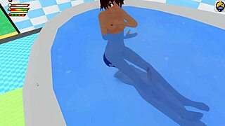 femdom humiliates slave in university bathroom. 'cute cherry, submit?'