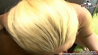 British blonde slut tries her first big black cock