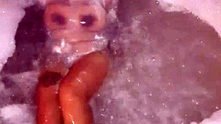 Horny Girl Ends Very Wet After Masturbation With Vibrator And Dildo