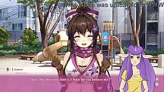 Ninnin Days Part 2 shows ninja in sexy panties.