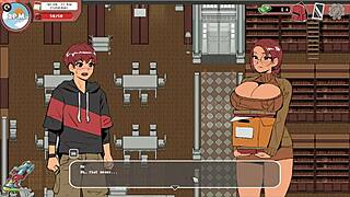 i give a nerdy girl a public handjob in the library for spooky milk life