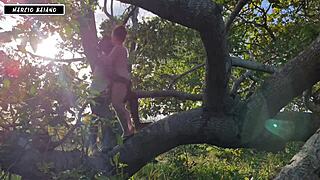 Girl Offers Herself To Monster Cock In Amazon!