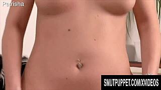 Blonde teen's wet pussy gets rammed in this smut puppet compilation.