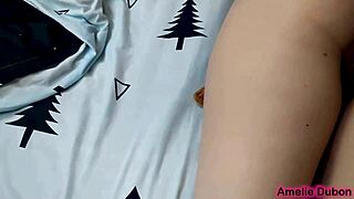 babe gets her pussy fucked hard by big dick, cum on pussy