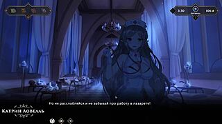 3D animated porn with nurse and blonde babe in Furry game