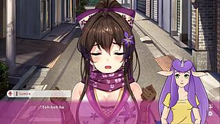 Ninnin Days Part 2 shows ninja in sexy panties.