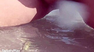 Experience Raw Asian Beauty in Steamy Shower Play