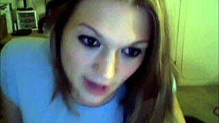 Huge Natural Tits Teen Spreads On Cam