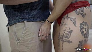 Craving Deep Anal Creampie with German Stepmom Mara Martinez in Kitchen