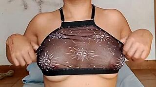 I am the hot Latina showing off my lingerie and wild fucking moves.